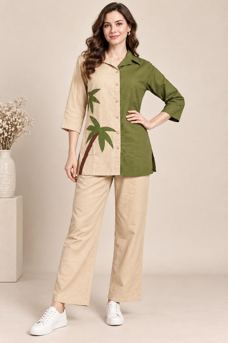 Women Co Ord Set Jaipuri Solid Dye